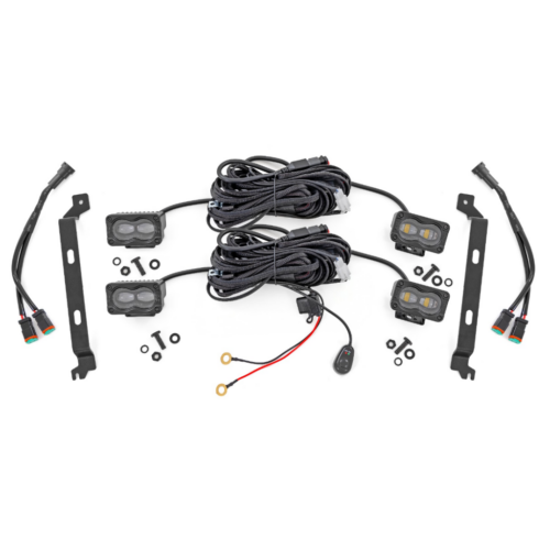 Zestaw lamp przeciwmgielnych LED 3×1,75″ białe Rough Country